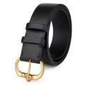 Fashionable Minimalist Women's Leather Belt