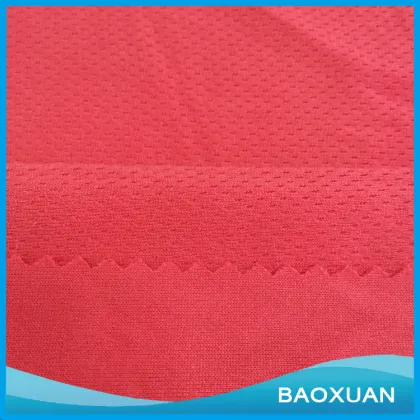 China supplier 100%polyester bird eyes suit fabric for T-shirt