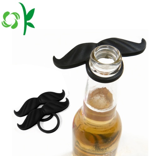 Silicone Wine Glass Identify Mustache for Party Markers