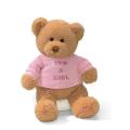 Children's stuffed pillow with simulated teddy bear