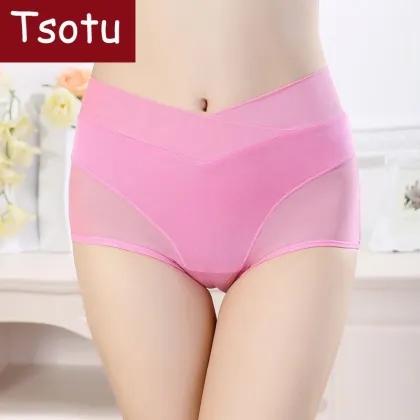 IK155 women's large size bamboo fiber underwear