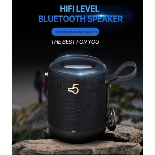 Tragbarer wasserdichter Bluetooth-Lautsprecher im Freien Bluetooth 5.0
