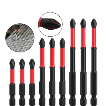 S2 Phase 2 Industrial Screwdriver with Batch Bit and Anti-Slip Impact Torque Head