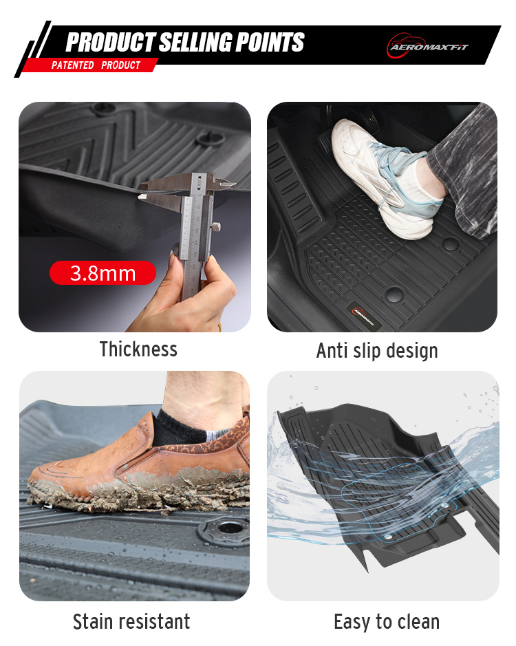 Lexus GX550 7-Seater Version Floor Mats_06