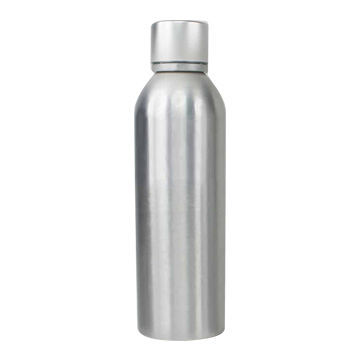 Aluminum vodka bottle, eco-friendly