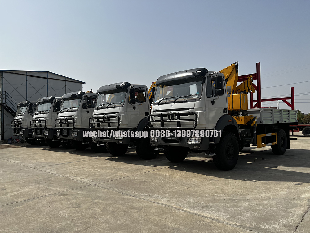 BEIBEN CRANE TRUCK 