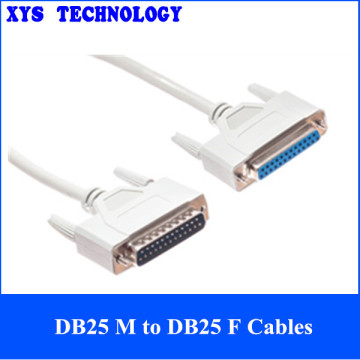 Beiji Color DB25 male to female Cables 5FT