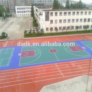 PP suspended plastic basketball court floor