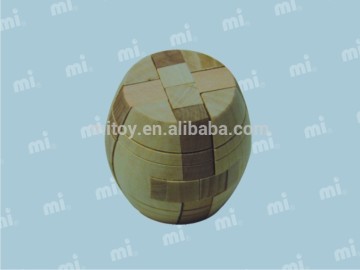 3d wooden puzzle from ICTI factory