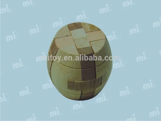 3d wooden puzzle from ICTI factory