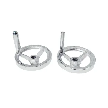 Custom Design CNC Machine Handwheel - Iron Chrome Hand Wheel for Machines