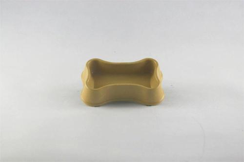 Speciella ben form bambu fiber hund skål