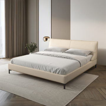 Wesome Simple Modern Italian Light Luxury Bed Frame