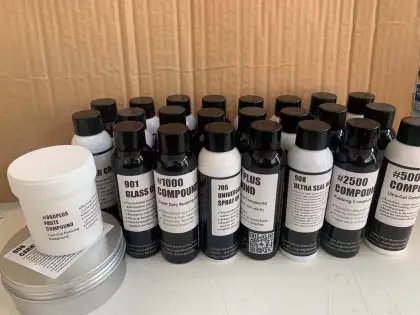 7000B# Automotive Mirror Glaze Liquid Polish - Machine Polish Compound Alternative to 3M05996