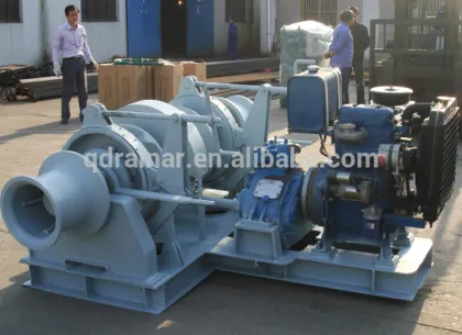 electric windlass hydraulic windlass with hydraulic pump boat, yacht and ship windlass