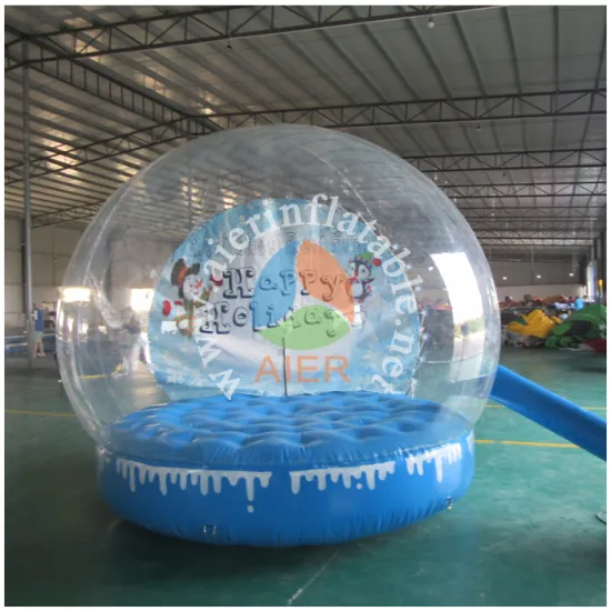 2016 Aier custom made snow globes inflatable human size snow globe for advertising