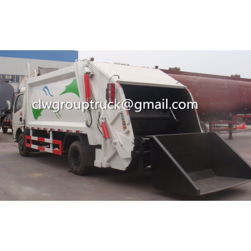 Dongfeng Duolika 7-8CBM Garbage Compactor Truck