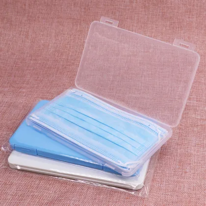 Face Shield Box Dustproof Mask Container Plastic case