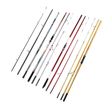 Top Sale Carbon Fiber Material 4.2M 3-Section Surf Casting Fishing Rod - Buyer's Choice