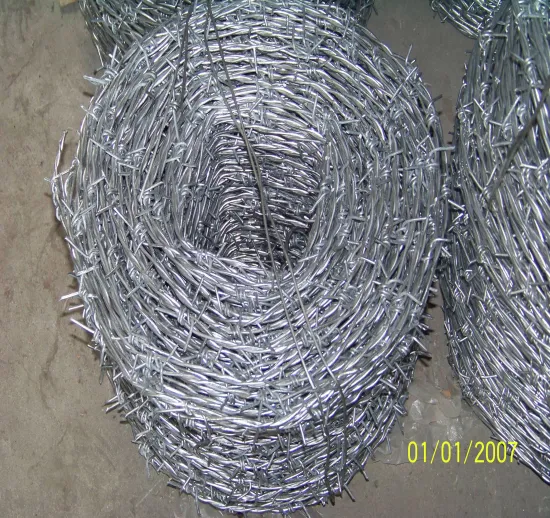 2.0mm High Tensile Barded Wire With Galvanized Used For Defend , Security