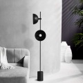 Black Nordic Decor Corner Standing Led Floor Lamp