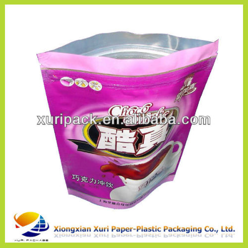 Stand up plastic packaging bags for Coffee Candy