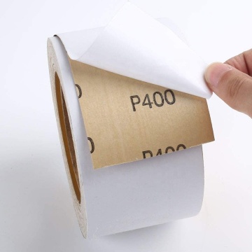 Alumina Abrasive Self-Adhesive Sandpaper Rolls for Car Woodworking Polishing and Grinding