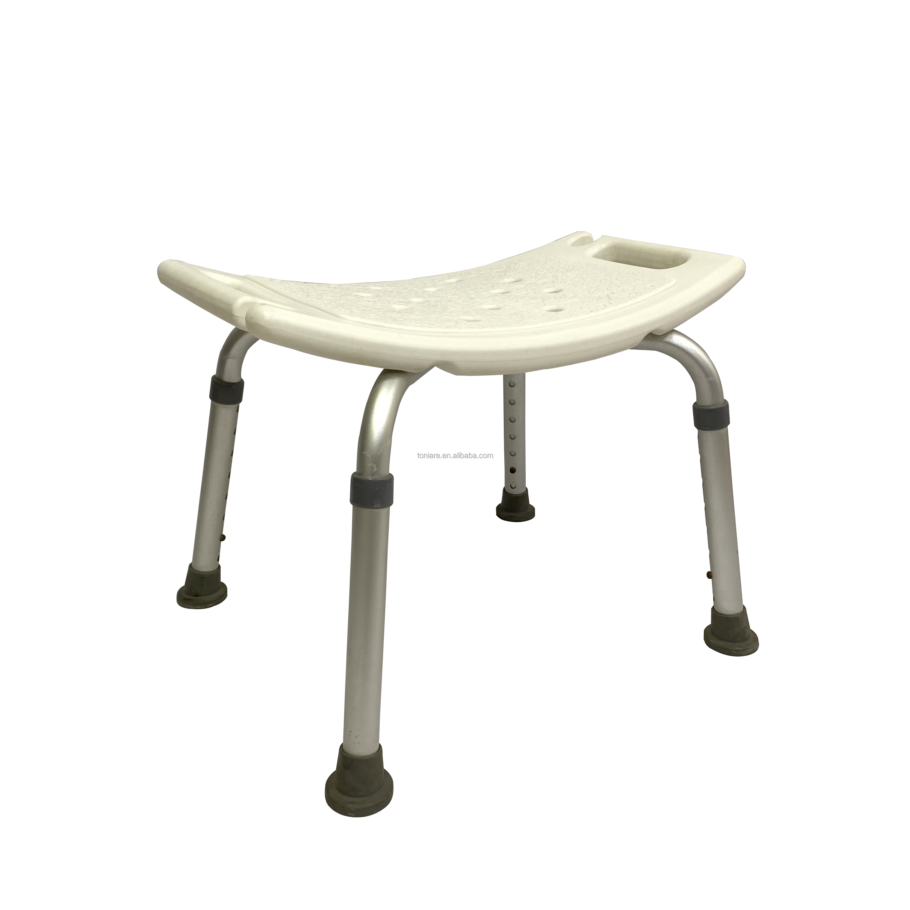 Baignoire et chaise de douche réglables Seat tabouret de baignoire avec des jambes en aluminium pour les personnes âgées et désactiver le TSA10