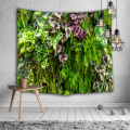 Grün lässt Wandbehang tropische Pflanzen Natur Tapisserie Wandbehang für Wohnzimmer Schlafzimmer Wohnheim Home Decor