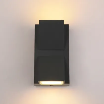 LEDER K-shaped up and down outdoor wall light