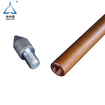 High Conductivity Copper and Stainless Steel Earth Rod for Enhanced Earth System