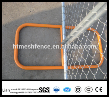 Hot dipped galvanized construction china chain link temporary site fencing designs factory