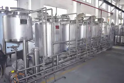 Small Milk Processing Machine for Almond Milk Production Line