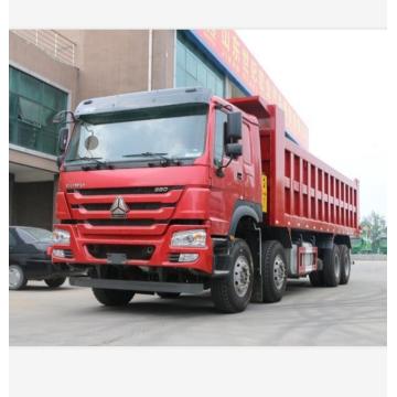 Camion sino howo 8 * 4 camion-benne lhd / rhd