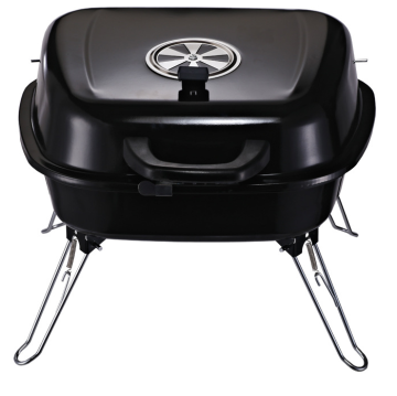 Outdoor camping foldable legs portable mini small black charcoal mobile bbq grill