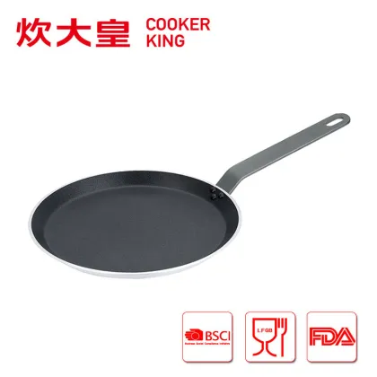 2015 CKD23 aluminium pancake fry pan/chef cookware