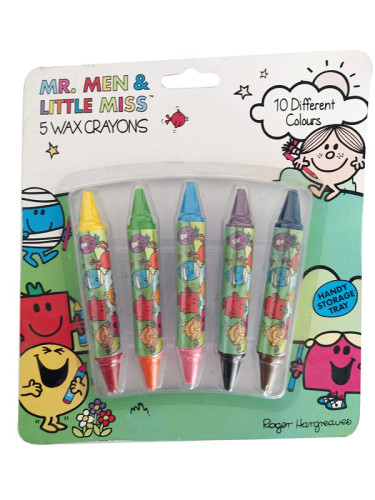 Double color crayon for kids