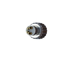 Female Panel Mount Connector M8 Circular Female 4-pin A-key Connector Factory