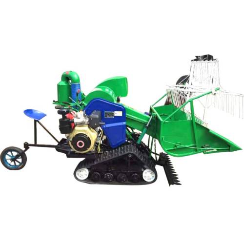 Mini Rice Harvesting Machine 4LZ-0.8 Rice Harvest Cutter Machine In Field Supplier