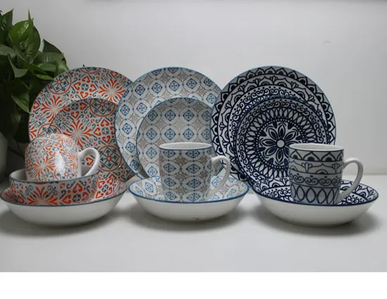 Dishes set creative eating tableware restaurant household