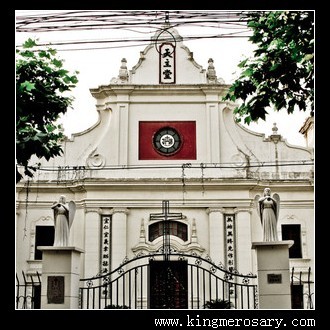 St. Francis Xavier Catholic Church in Shanghai of China