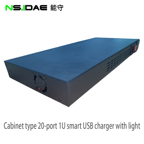 Cargador USB tipo gabinete múltiple