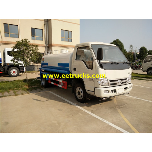 5000L Foton Road Watering Tank Vehicles