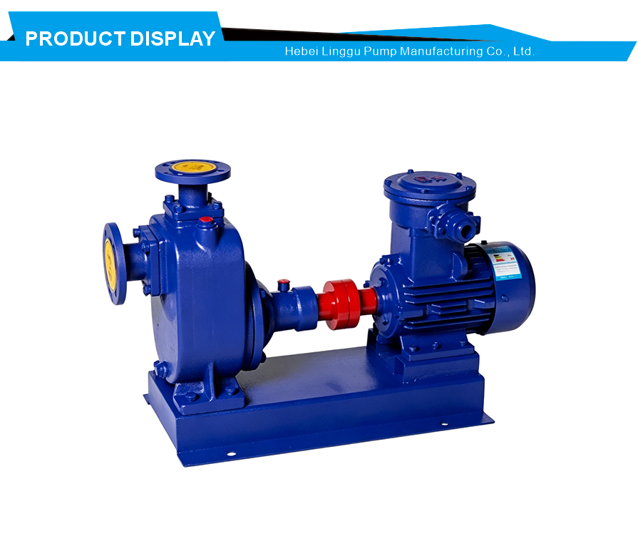 Self priming fuel oil pump