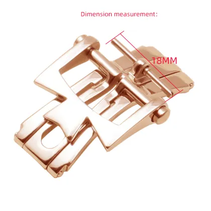 Vacheron Constantin Watch Accessories: Double Press Butterfly Buckle & Stainless Steel Folding Buckle for 18mm and 20mm Wristbands