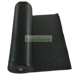 PVC coil car mat with spike backing