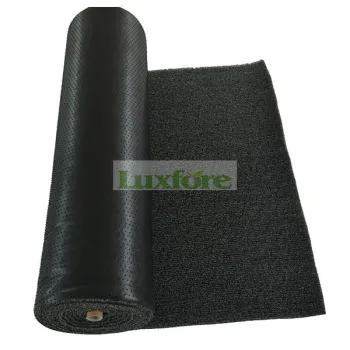 PVC coil car mat with spike backing