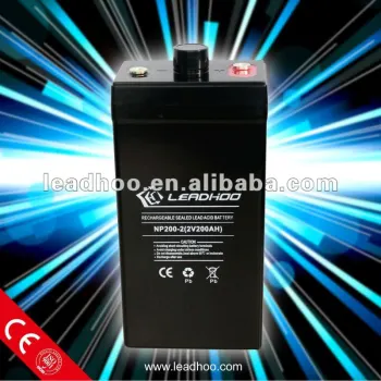 2 volt batteries for solar energy