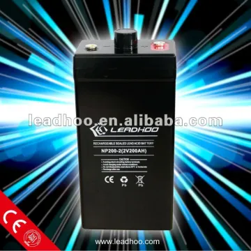 2 volt batteries for solar energy