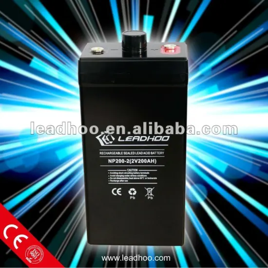 2 volt batteries for solar energy